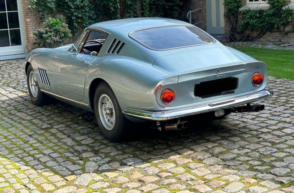 Ferrari 275 GTB/2 Alloy 1966 rear view classic design